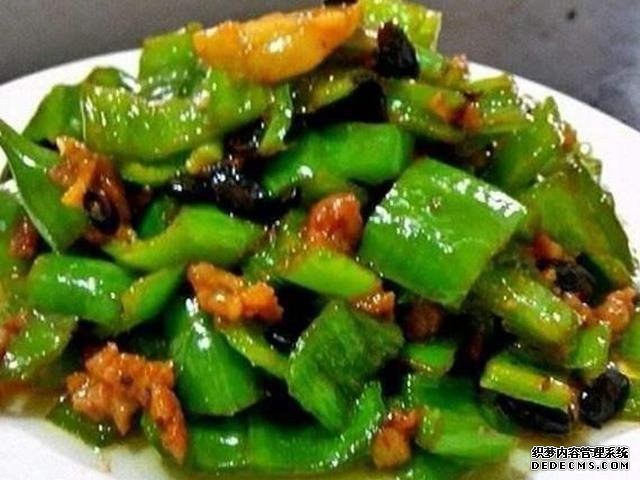 辣椒炒肉末，清蒸鱸魚，青椒炒豬肚，釀豆腐泡這幾道家常菜的做法