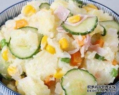 春節(jié)后可以開始考慮減重了，日式土豆沙拉，味鮮色美低脂又飽腹