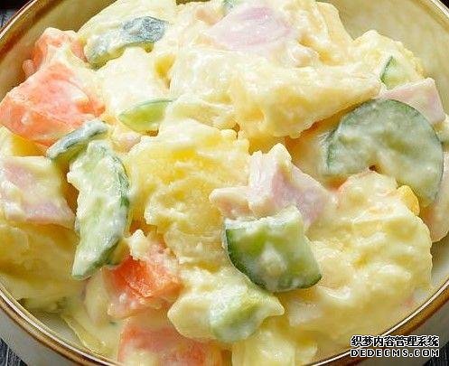 春節(jié)后可以開始考慮減重了，日式土豆沙拉，味鮮色美低脂又飽腹