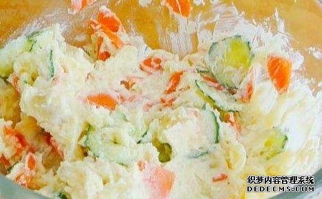 春節(jié)后可以開始考慮減重了，日式土豆沙拉，味鮮色美低脂又飽腹