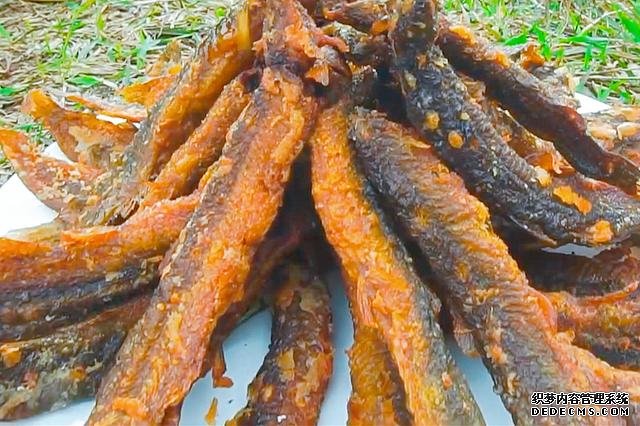 春節(jié)宅家中，捉了盆“水中人參”，寬油大火炸到焦香，很下飯