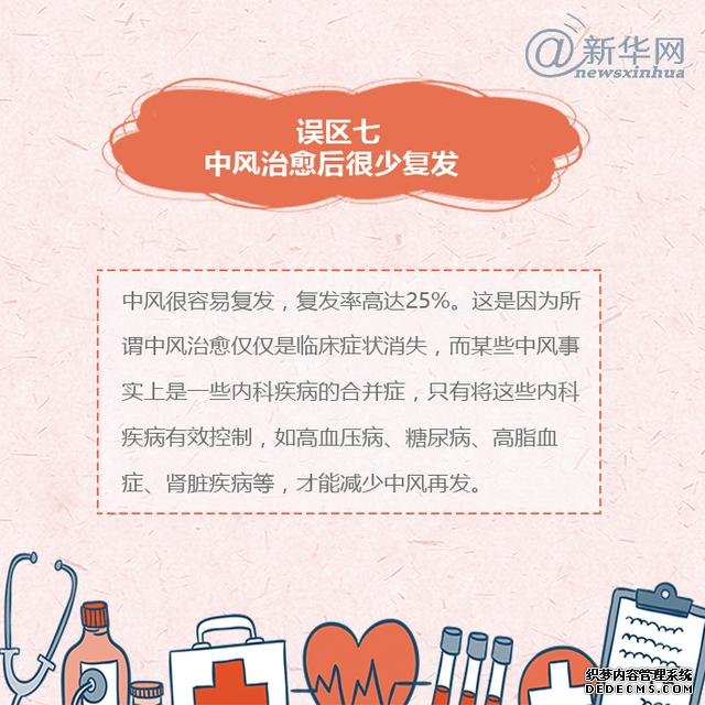 世界預防中風日丨中風的這些誤區(qū)，了解一下