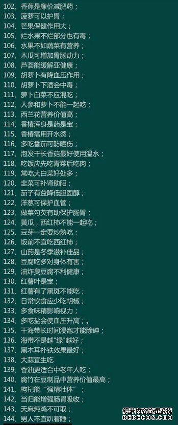 170個(gè)健康小常識(shí)，看看你知道多少？收藏一下吧！